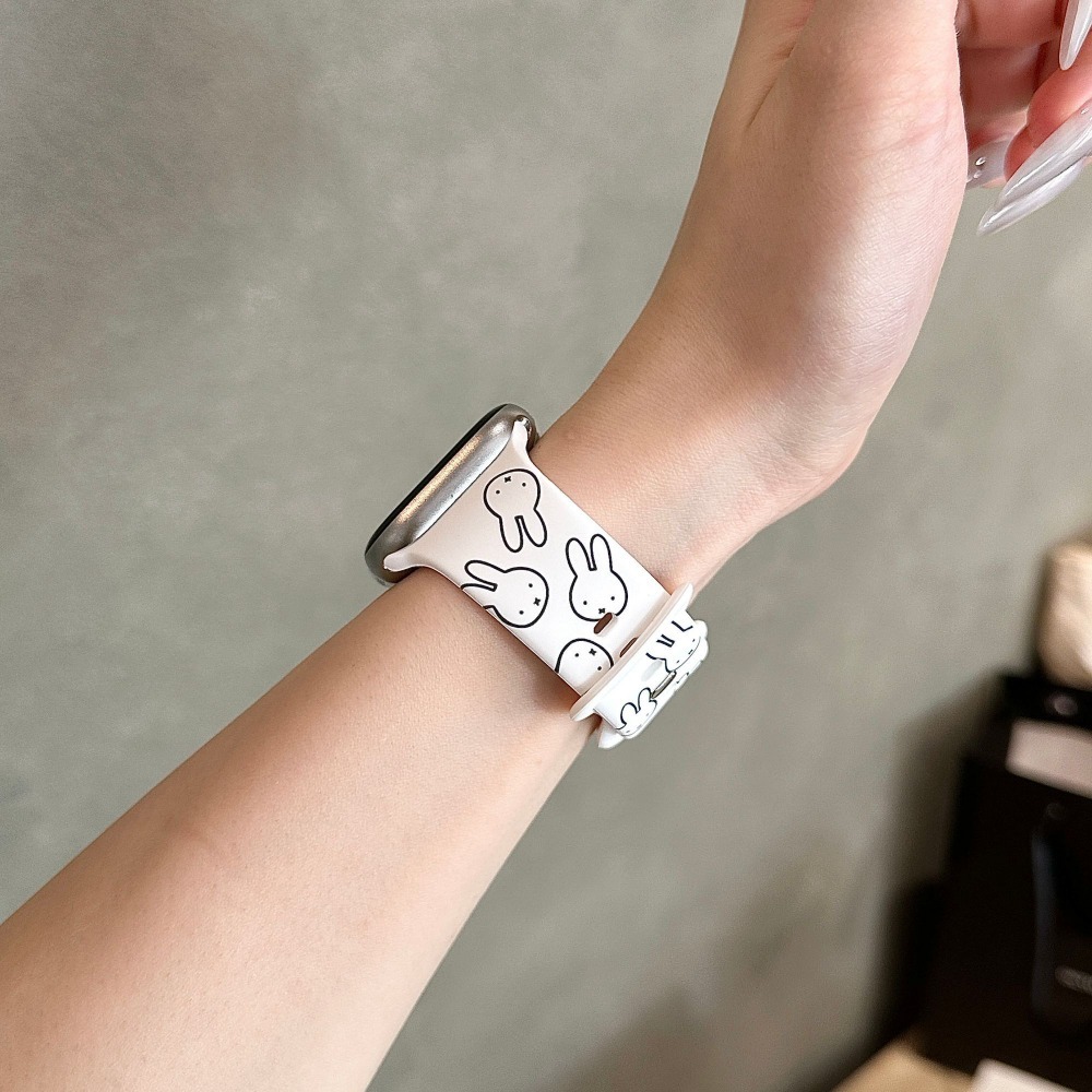 Cute Miffy Rabbit Cartoon Watc - Apple Watch Band recensione e prezzo