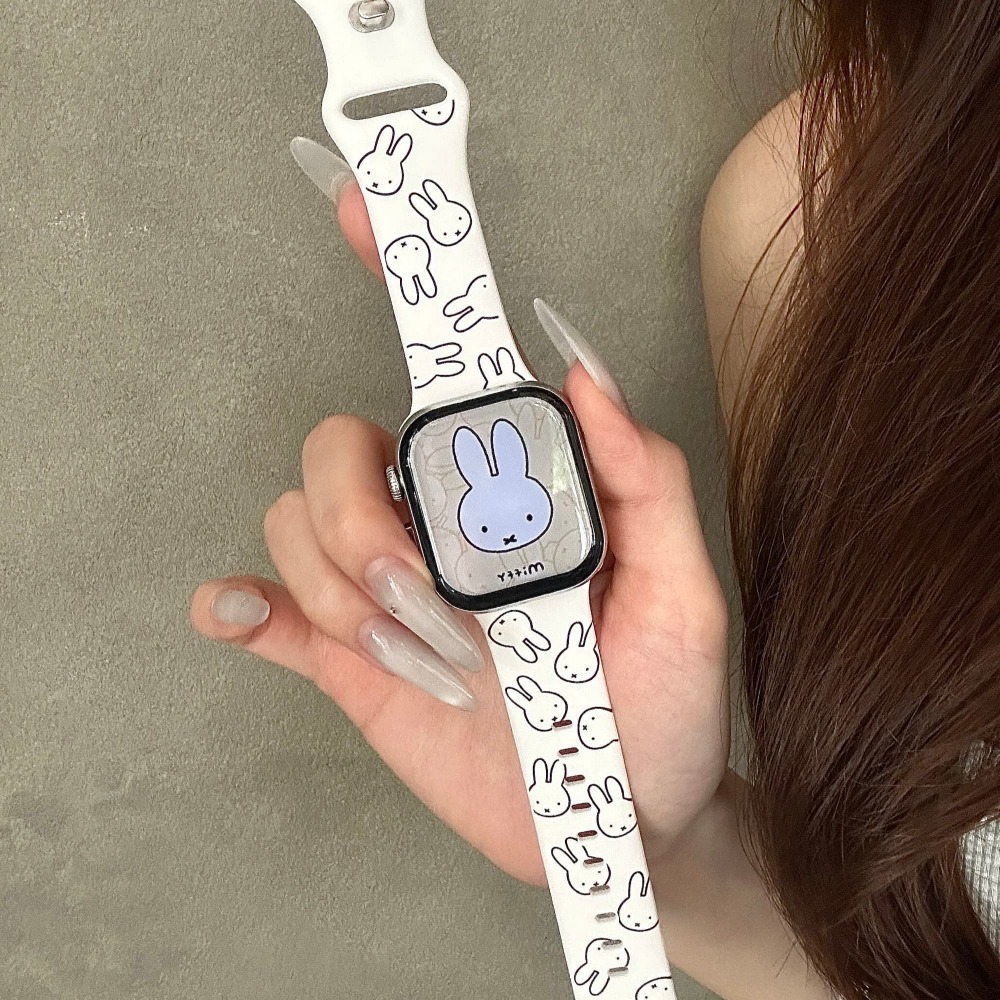 Cute Miffy Rabbit Cartoon Watc - Apple Watch Band recensione e prezzo