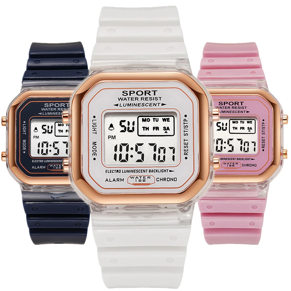 Fashion Brand Student Transpar - Chronograph Sport Watch recensione e prezzo