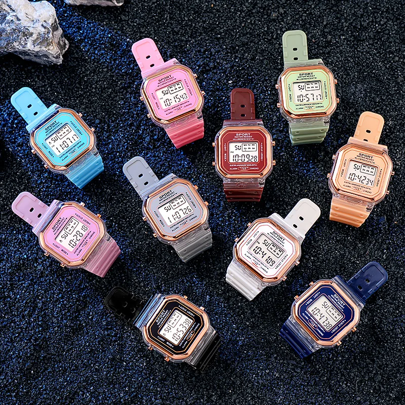 Fashion Brand Student Transpar - Chronograph Sport Watch recensione e prezzo