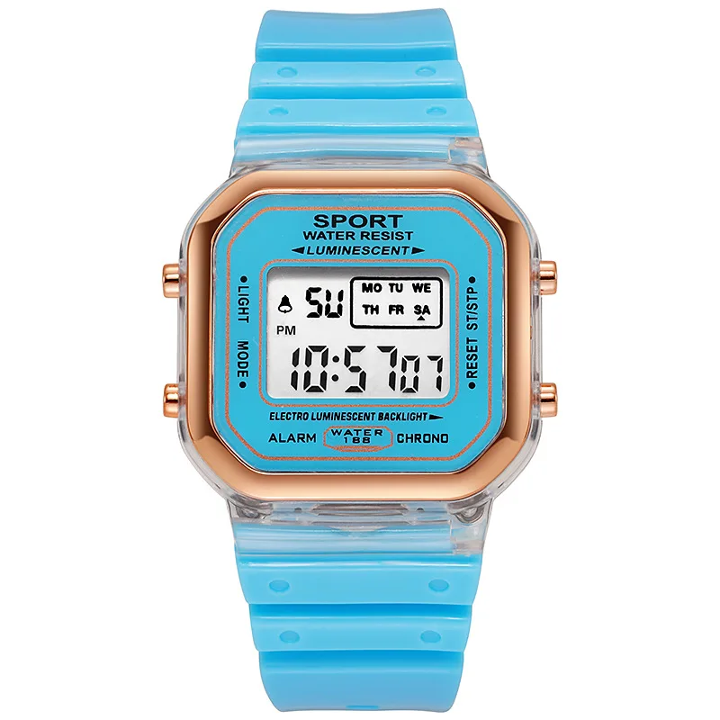 Fashion Brand Student Transpar - Chronograph Sport Watch recensione e prezzo