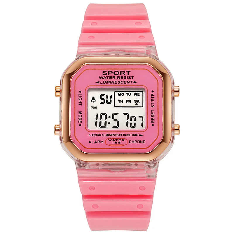 Fashion Brand Student Transpar - Chronograph Sport Watch recensione e prezzo