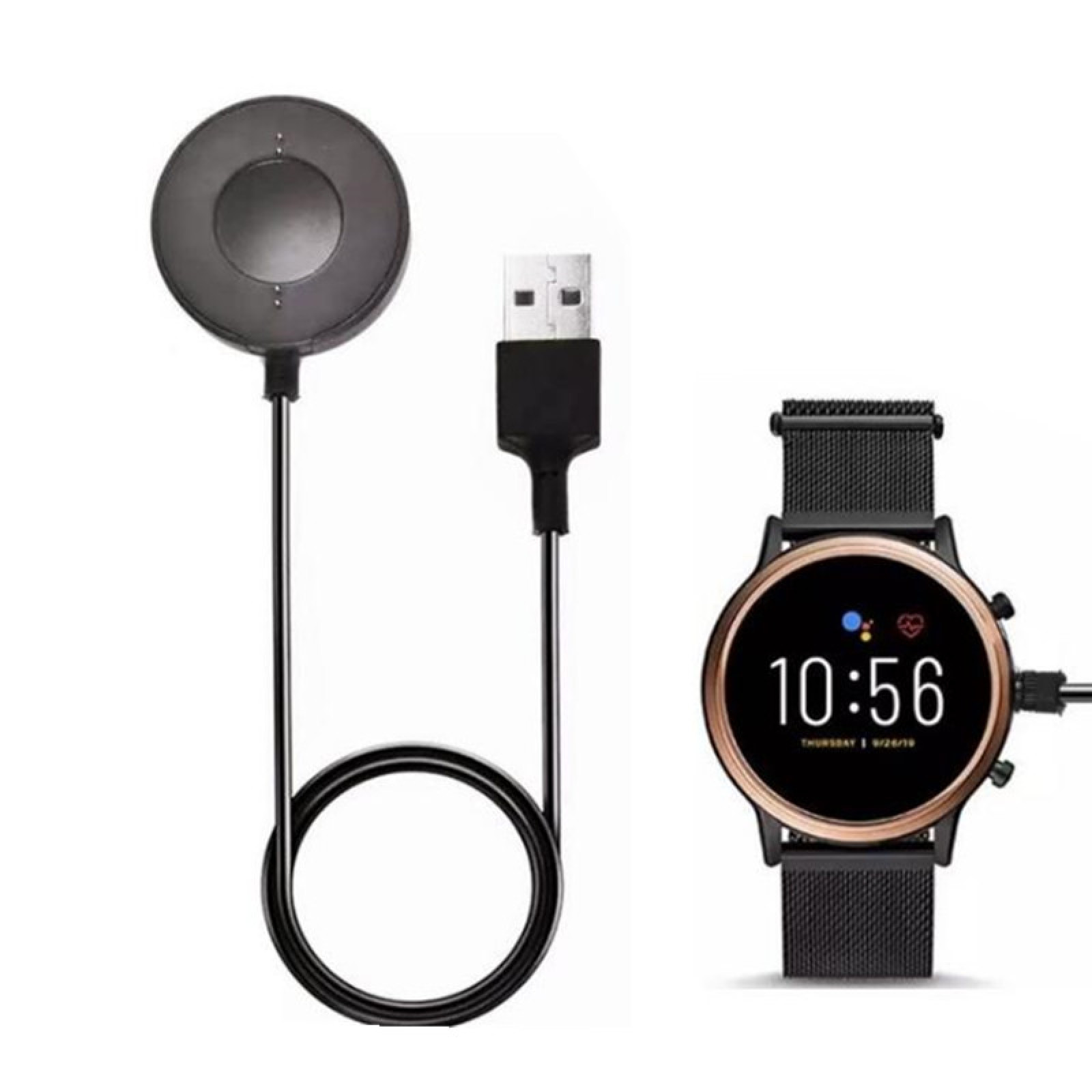 Wireless Charging Cable Dock M - Fossil Watches Smartwatch Charger recensione e prezzo