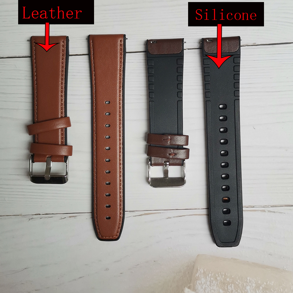 22mm Silicone Leather Band For - Fossil Watches Smartwatch Gen 5 recensione e prezzo