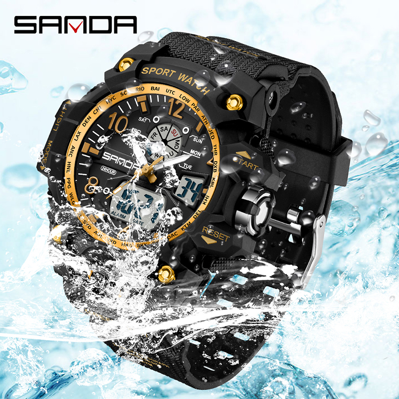 Fashion Sanda Brand Youth Mili - Chronograph Sport Watch recensione e prezzo