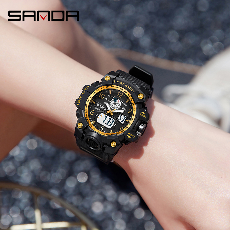 Fashion Sanda Brand Youth Mili - Chronograph Sport Watch recensione e prezzo