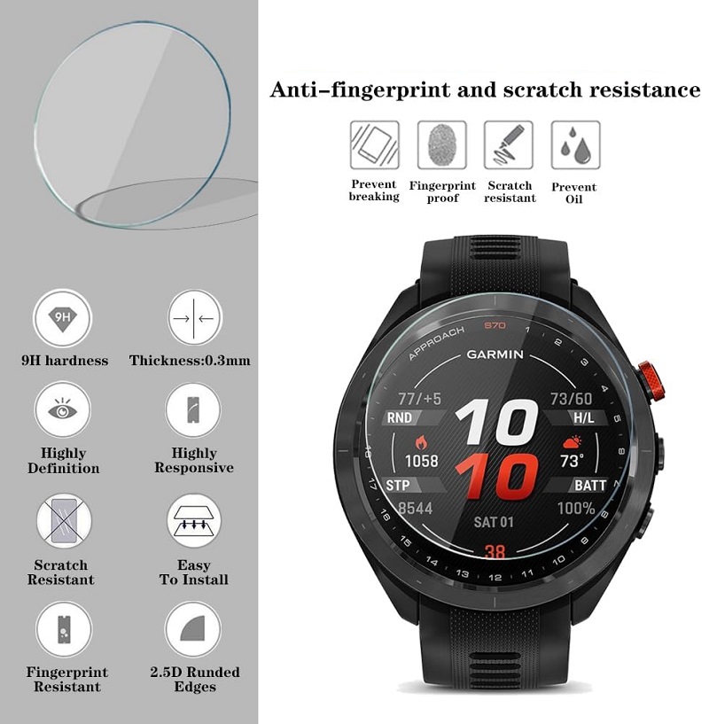 5PCS Smart Watch Screen Protec - Xwatch Smartwatch recensione e prezzo