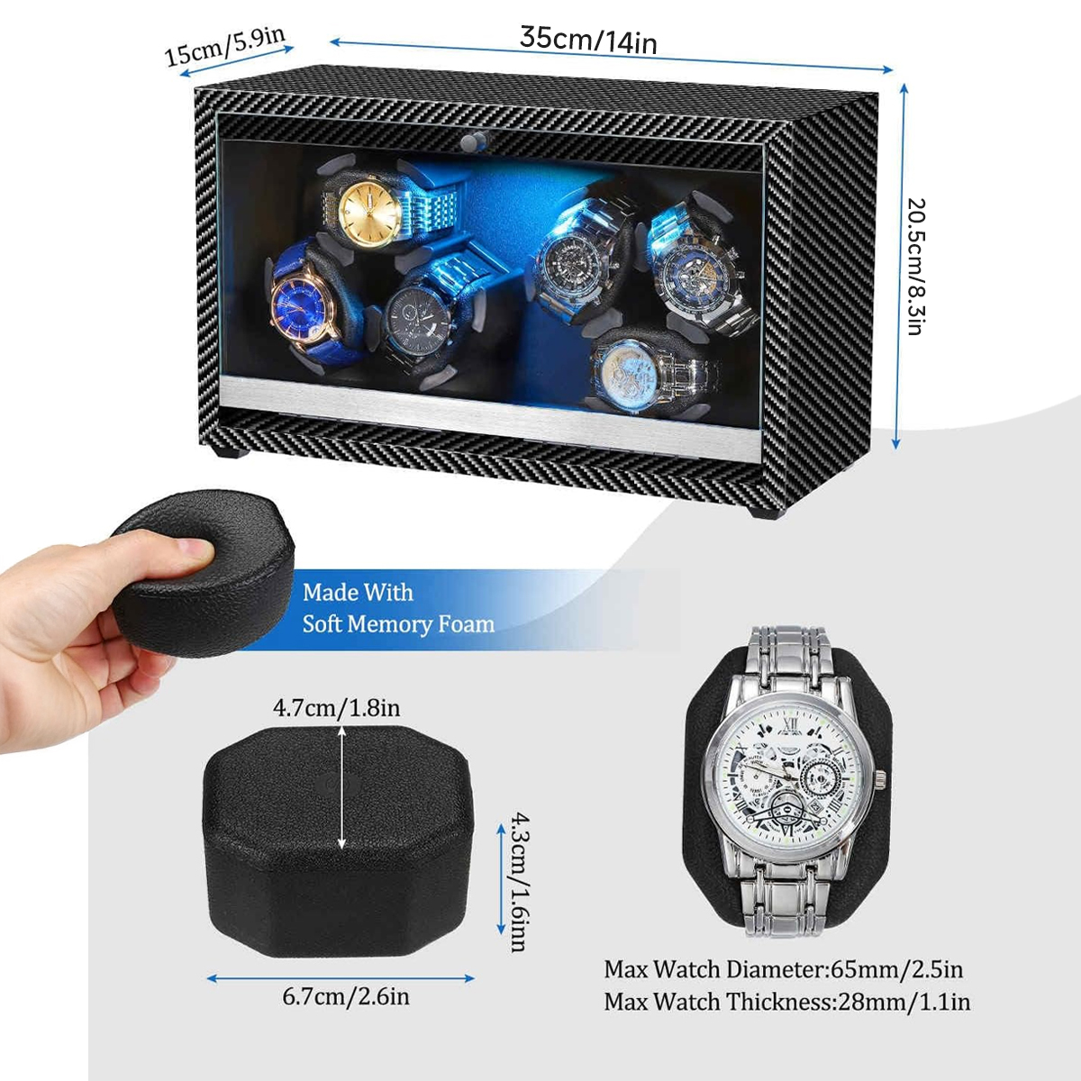 Watch Winder for Automatic Wat - Watch Winder Single recensione e prezzo