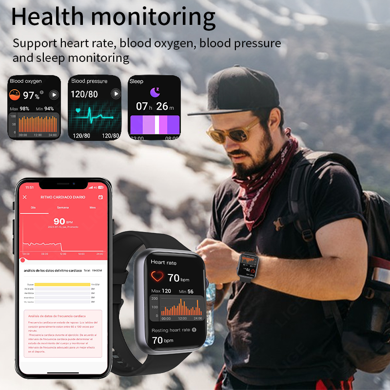 LIGE Smart Watch Sports Heart  - Smartwatch Watches For Sale recensione e prezzo