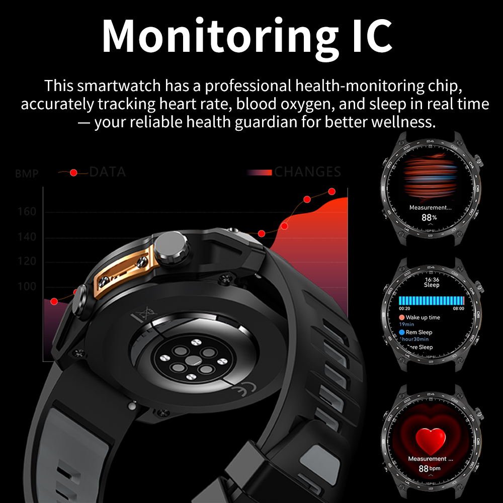 Men Sports GPS Outdoor Smart W - French Connection Watches Smartwatch App recensione e prezzo