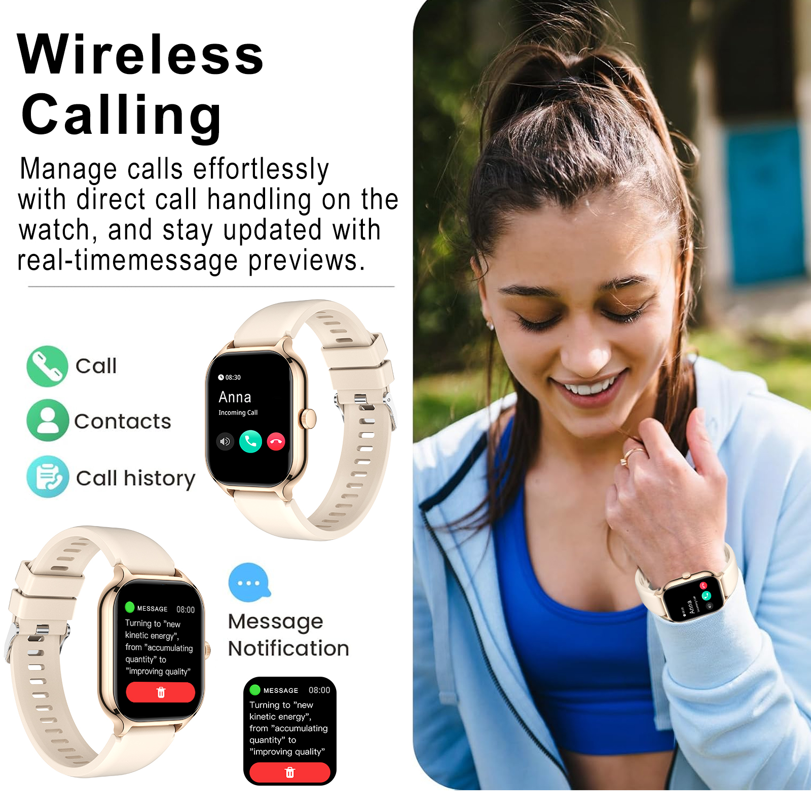 Smart watch, multi-sport mode, - Smartwatch Watches Wallpaper recensione e prezzo