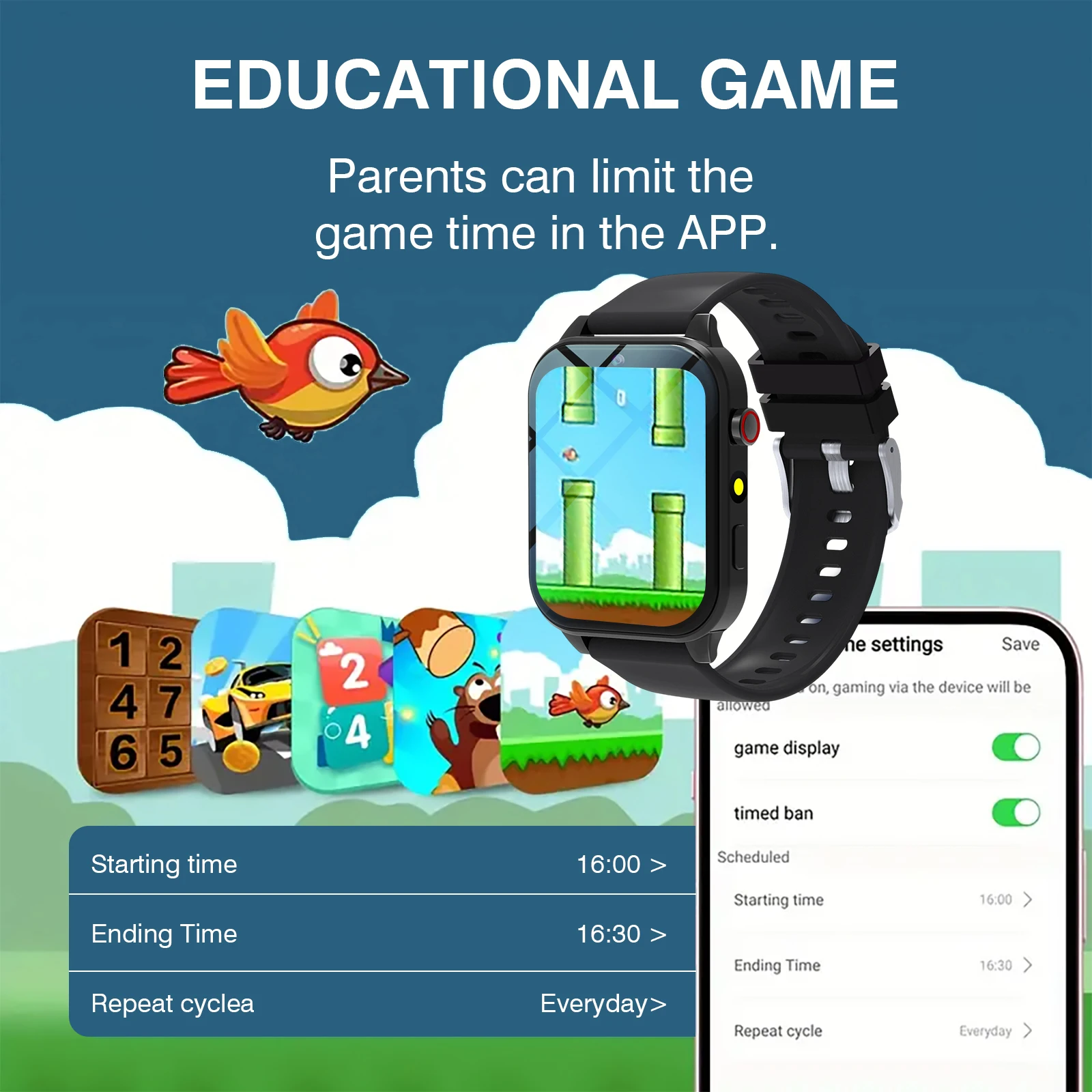 Kids′s Smart Watch 18 Games Ca - Smartwatch Watches For Kid Girl recensione e prezzo