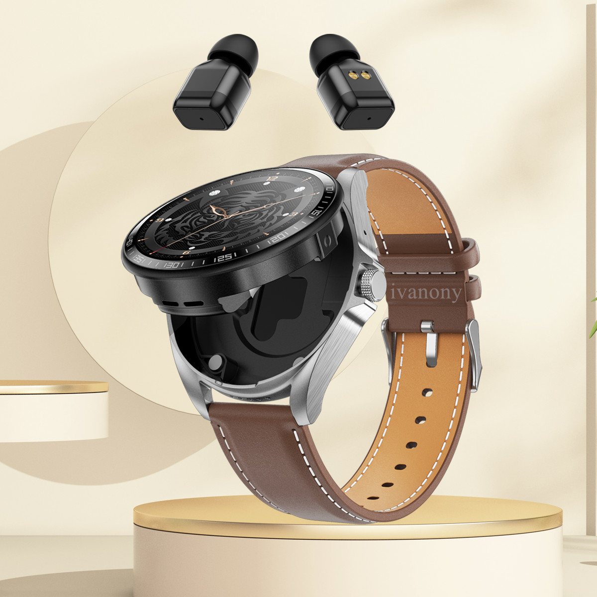 Smart Watch 2 in 1 with Headph - Smartwatch Watches Wallpaper recensione e prezzo