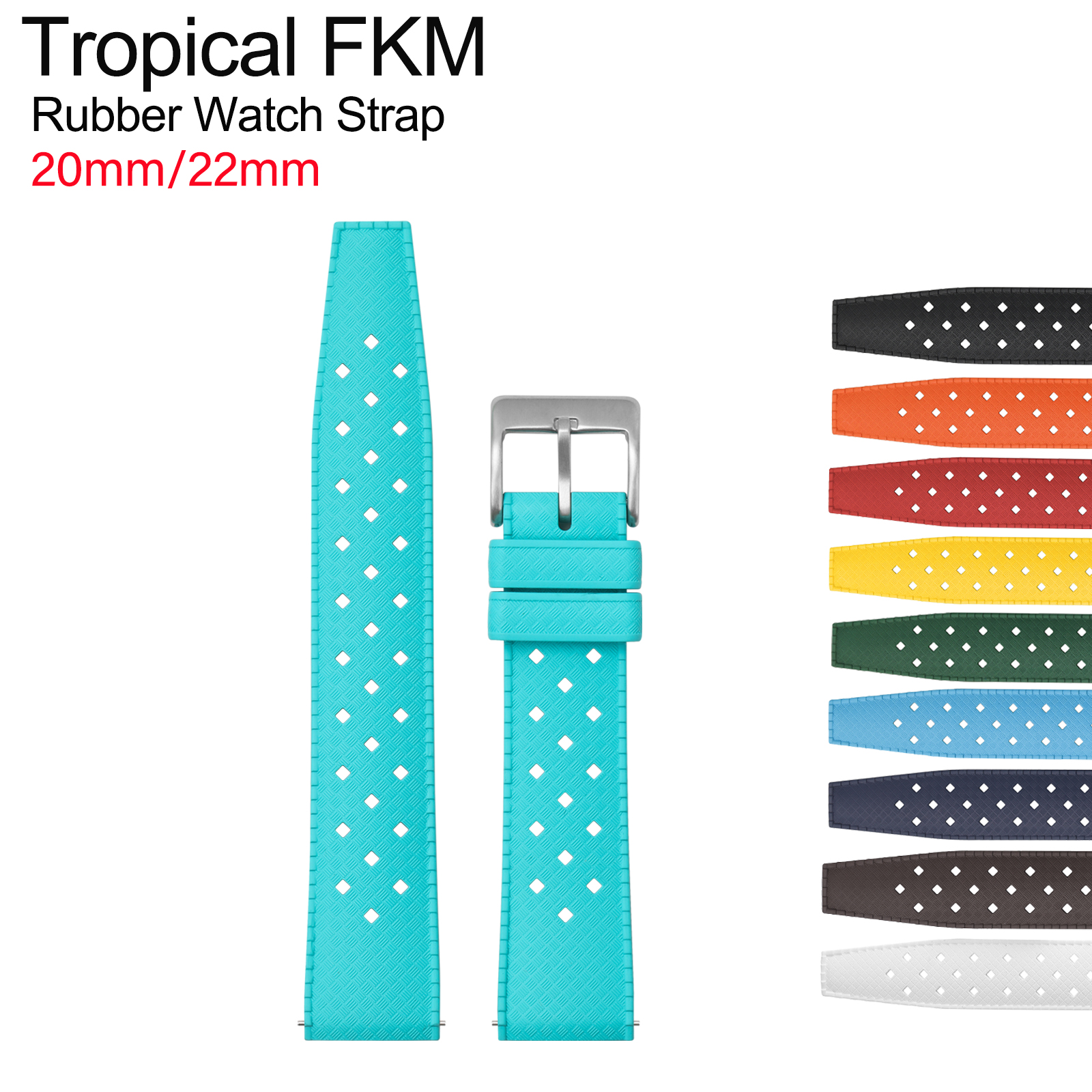 New Tropical FKM Watch Strap f - Citizen Watches Smartwatch recensione e prezzo