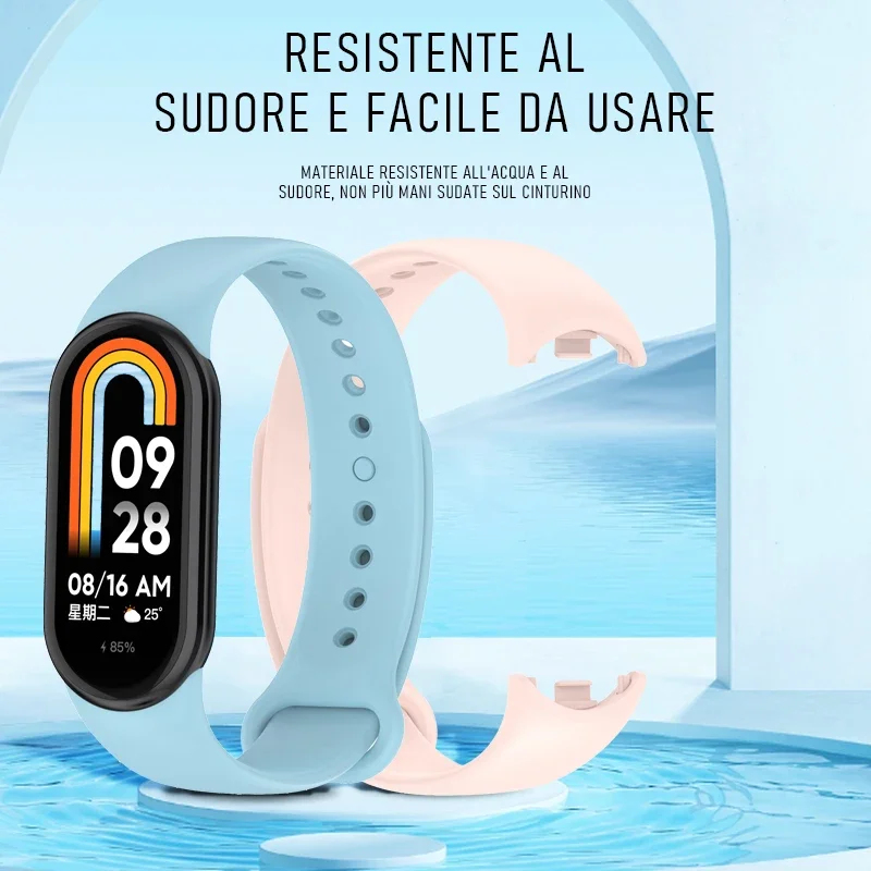 Strap for Xiaomi Mi Band 9/9 N - Silicone Sport Band recensione e prezzo