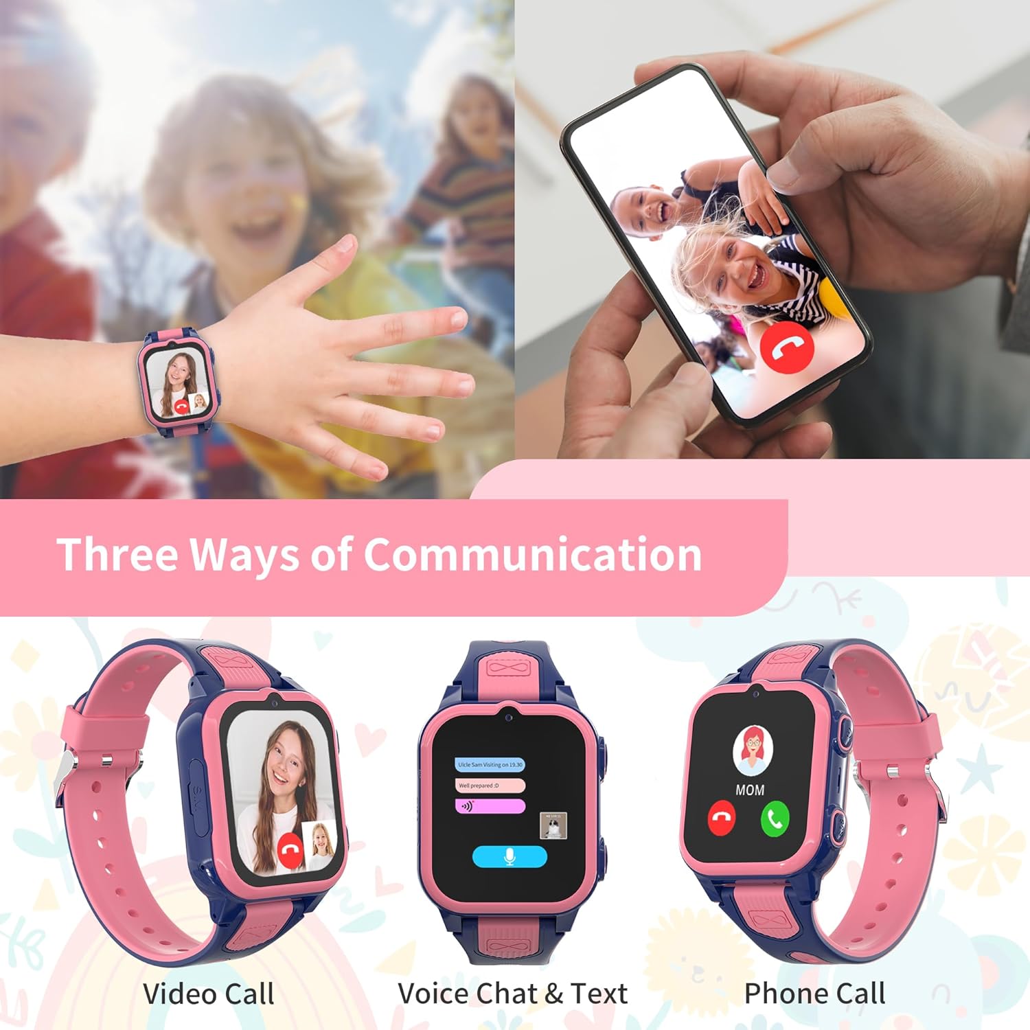4G Kids Smart Watch with GPS T - Smartwatch Watches For Kid Girl recensione e prezzo
