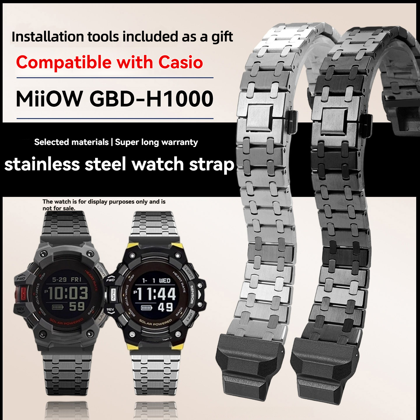 Modified metal stainless steel - Smartwatch Casio Watches For Men recensione e prezzo