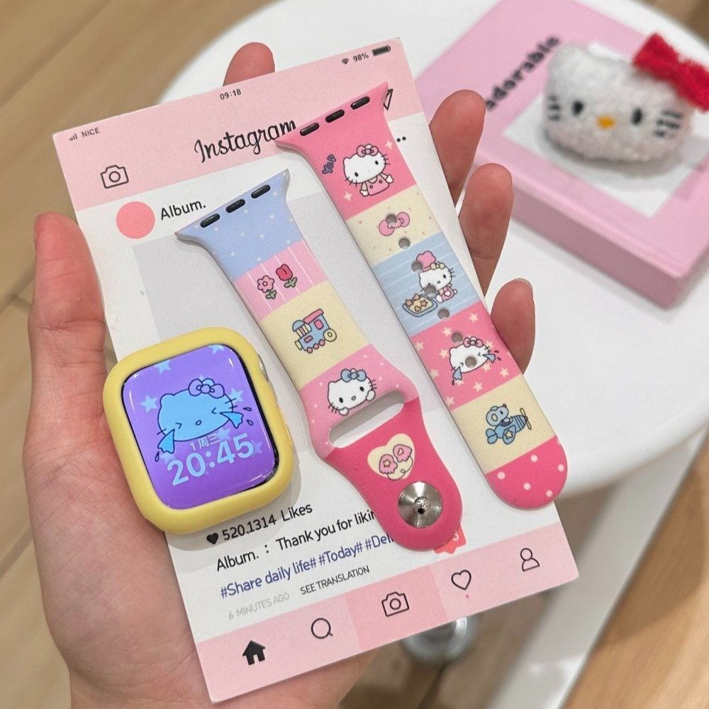 Anime Sanrio Lovely Kitty Sili - Apple Watch Band recensione e prezzo