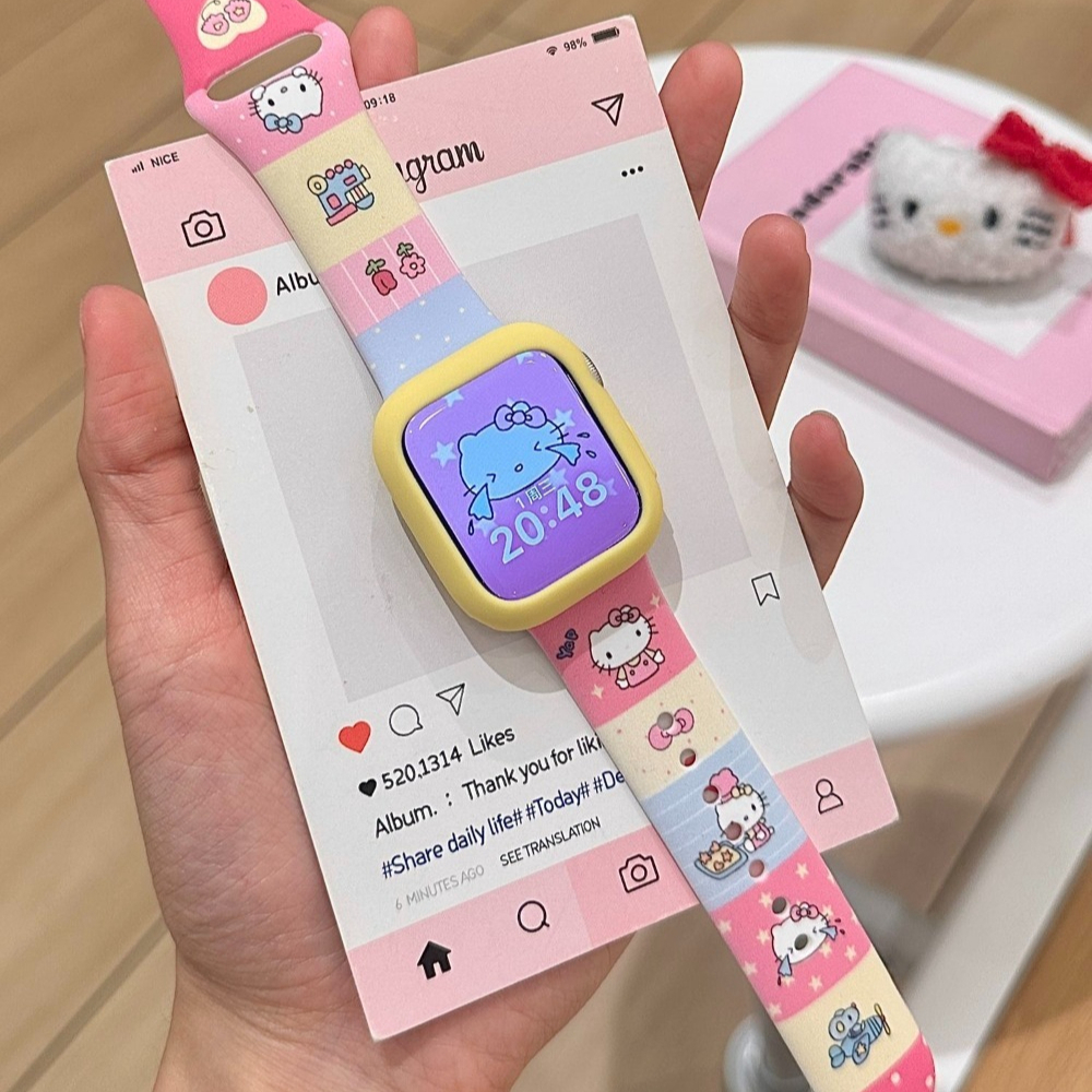 Anime Sanrio Lovely Kitty Sili - Apple Watch Band recensione e prezzo