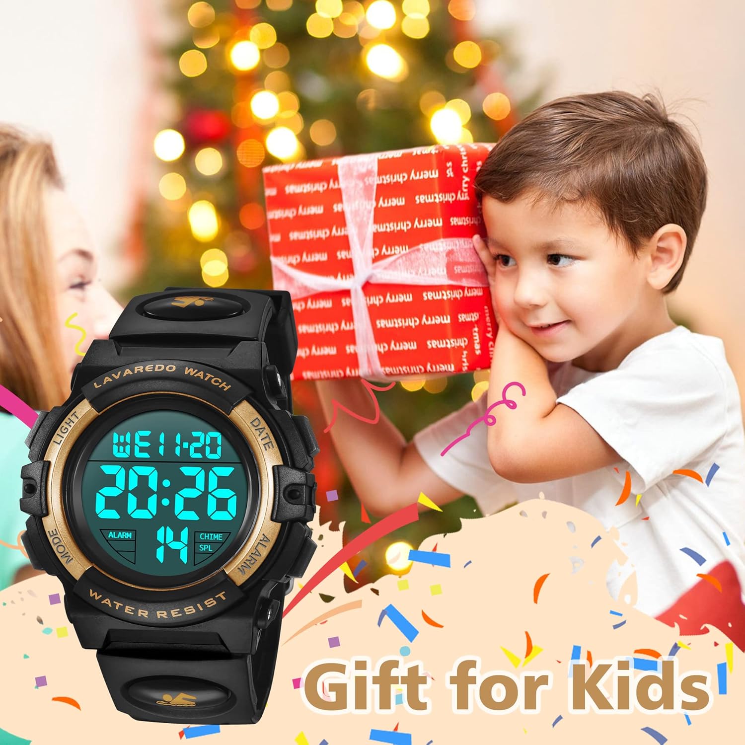 Digital Sport Watch for Boys 3 - Silicone Sport Band recensione e prezzo