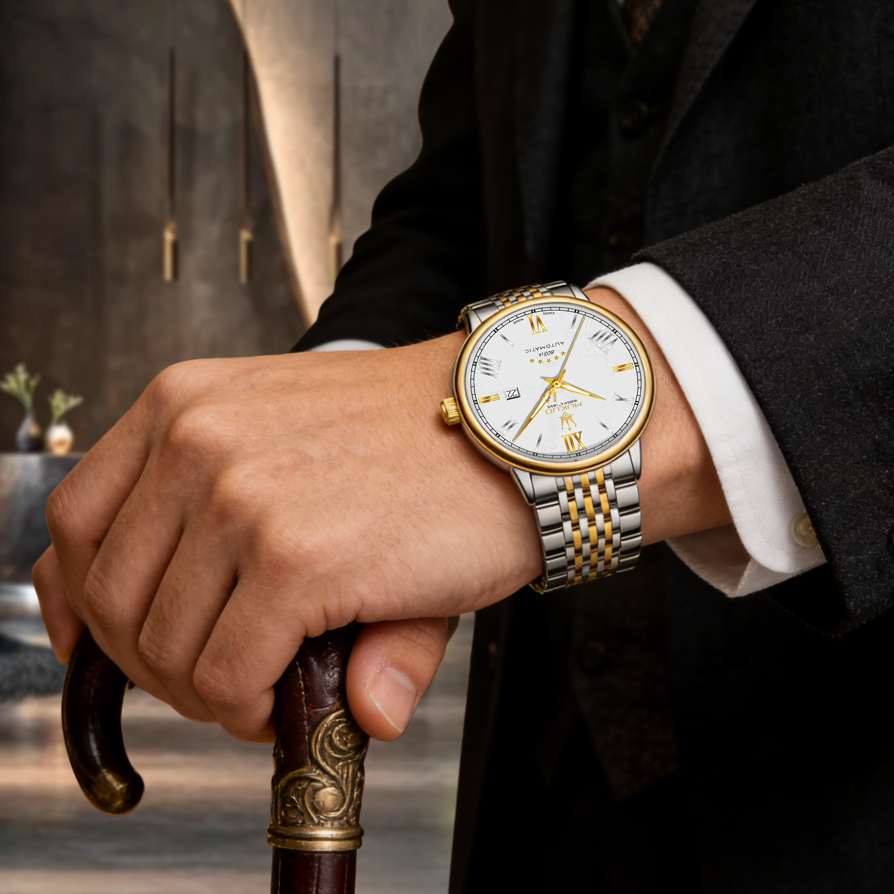 MUKUO Luxury Men Quartz Watch  - Smartwatch Watches Wallpaper recensione e prezzo
