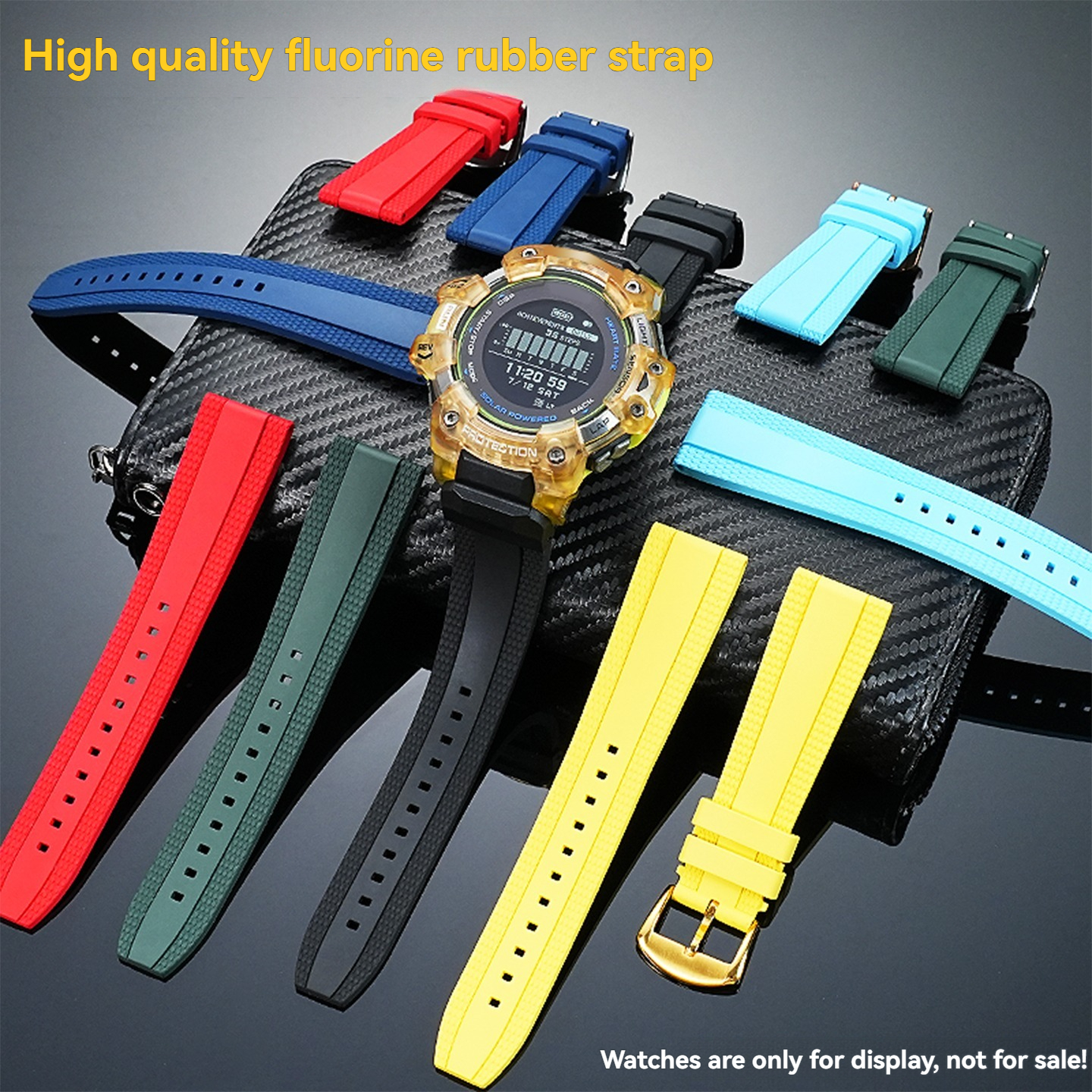gbd-h1000 Fluororubber watchba - Smartwatch Casio Watches For Men recensione e prezzo