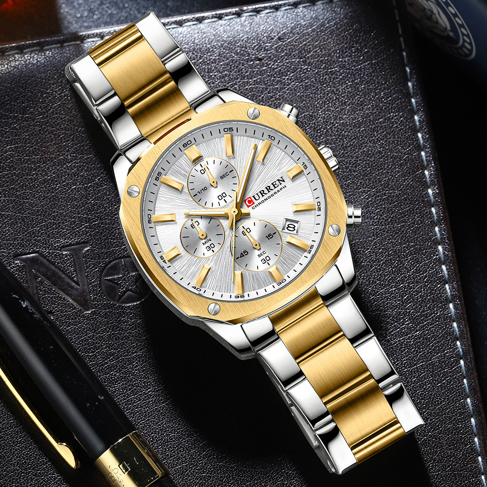 CURREN Modern Men's 42mm Sport - Chronograph Sport Watch recensione e prezzo
