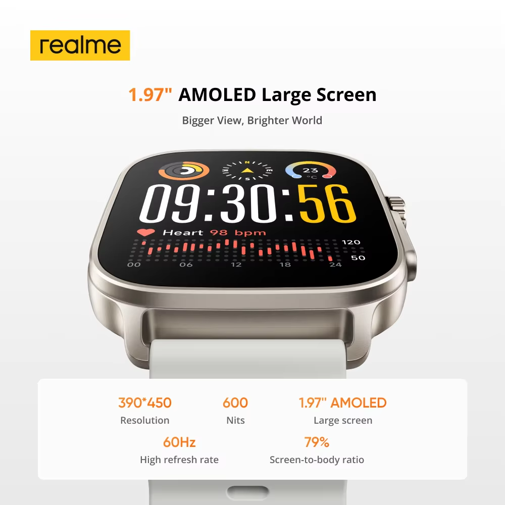 Global Version realme watch 5  - Smartwatch El recensione e prezzo