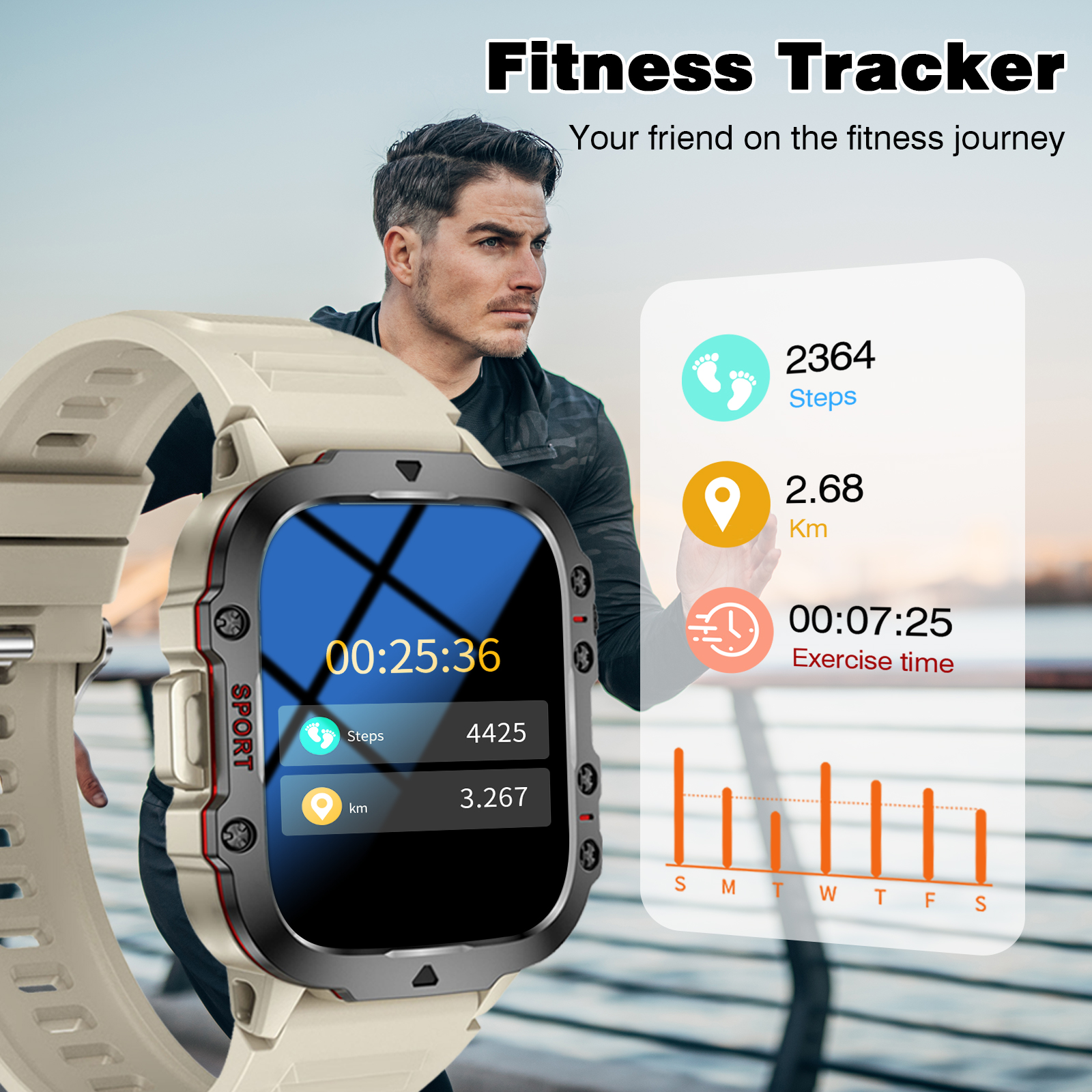 Smart Watch with LED Light, wi - Smartwatch Watches Wallpaper recensione e prezzo