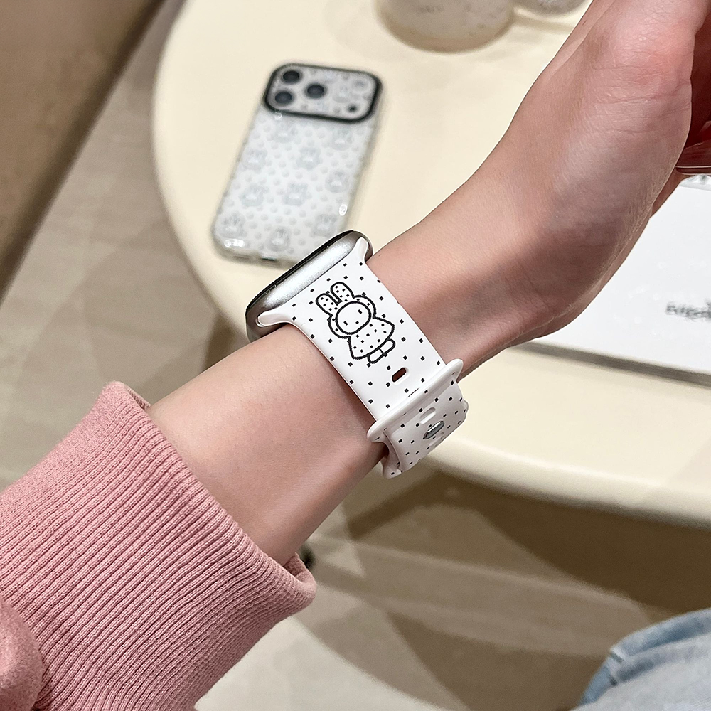 Kawaii Miffy Silicone Watch Ba - Apple Watch Band recensione e prezzo