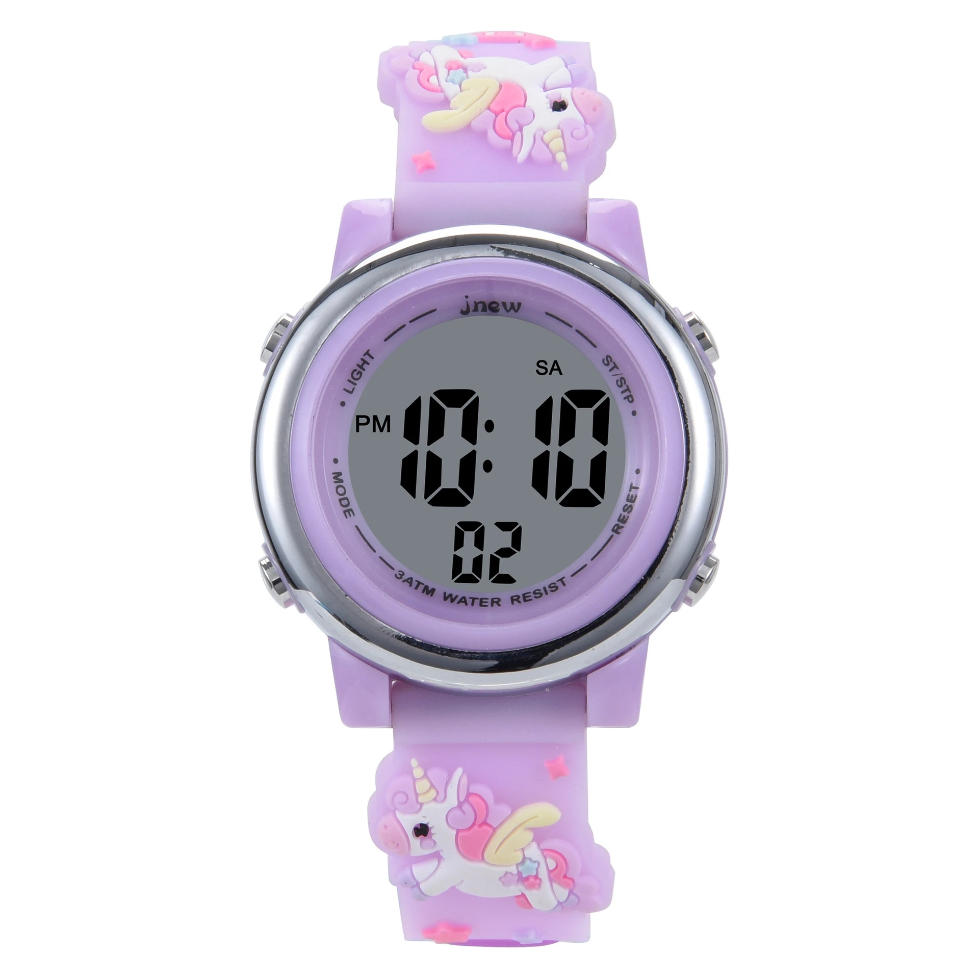 Children's Cartoon LED Electro - Smartwatch Pink Watches For Girls recensione e prezzo