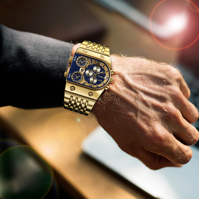 Oulm Big Size Men's Watches Th - Watches Omega recensione e prezzo