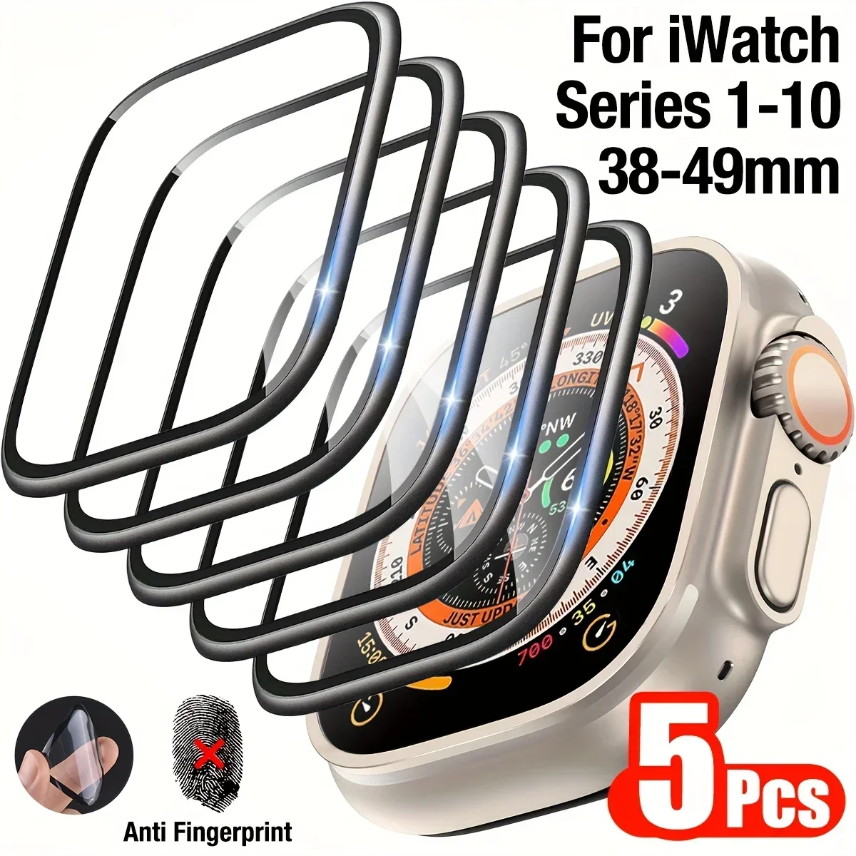 1-5pcs Anti-scratch Film For A - Apple Watch Band recensione e prezzo