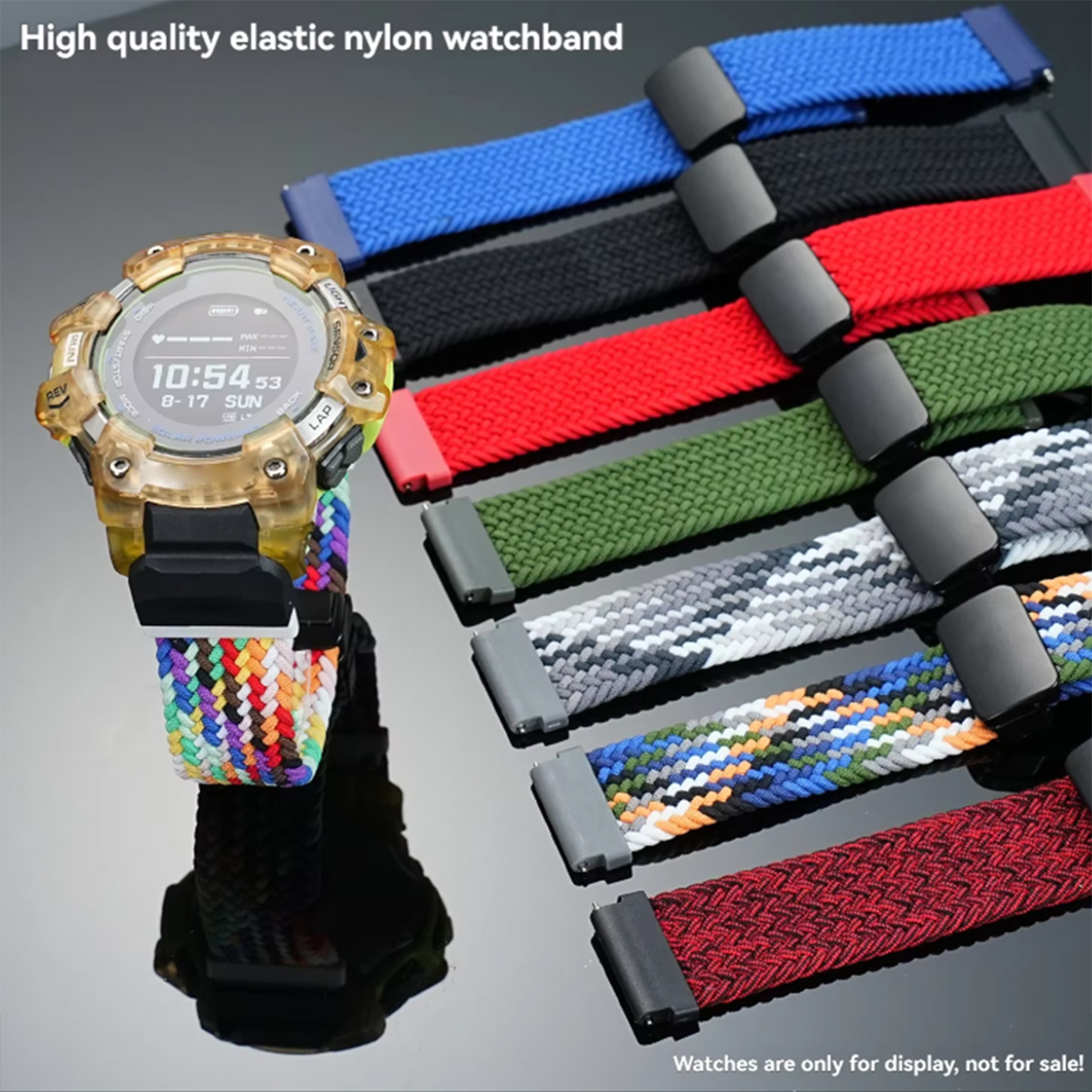 gbd-h1000 nylon Sports watchba - Smartwatch Casio Watches For Men recensione e prezzo