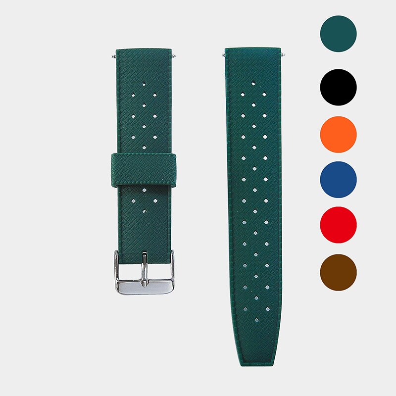 New Tropical Rubber Strap for  - Citizen Watches Smartwatch recensione e prezzo