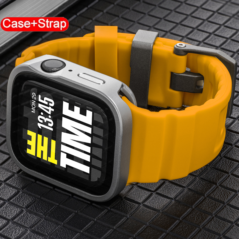 For Apple Watch Waterproof Cas - Silicone Sport Band recensione e prezzo