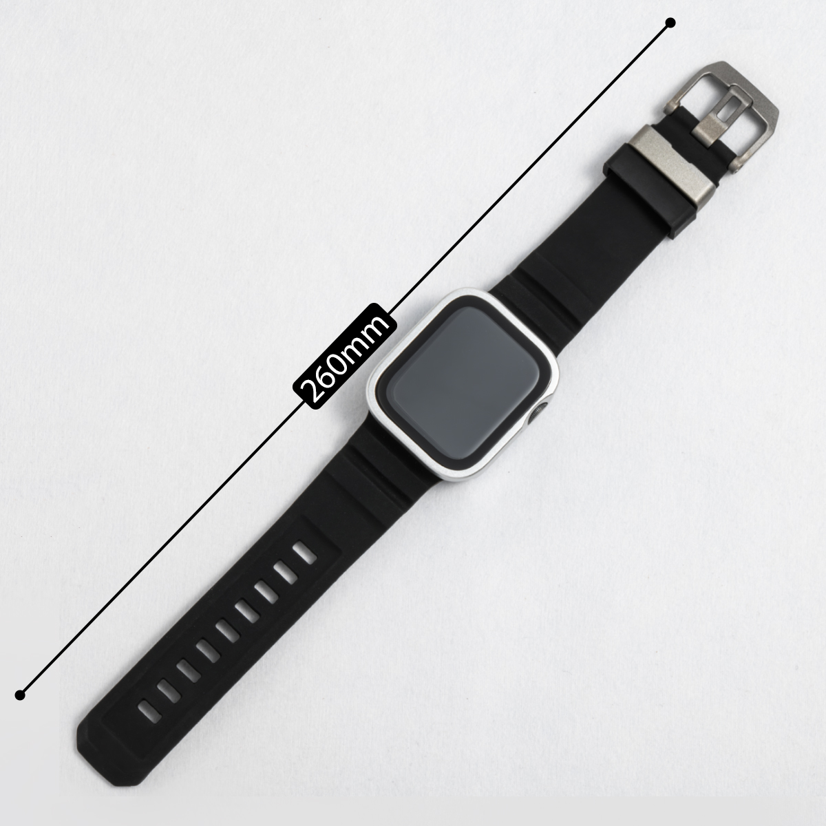 For Apple Watch Waterproof Cas - Silicone Sport Band recensione e prezzo