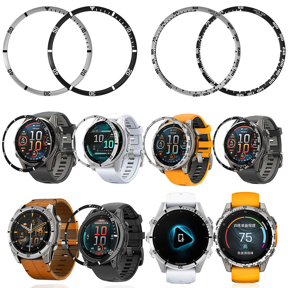 Watch Bezel Ring For Garmin Fe - Xwatch Smartwatch recensione e prezzo