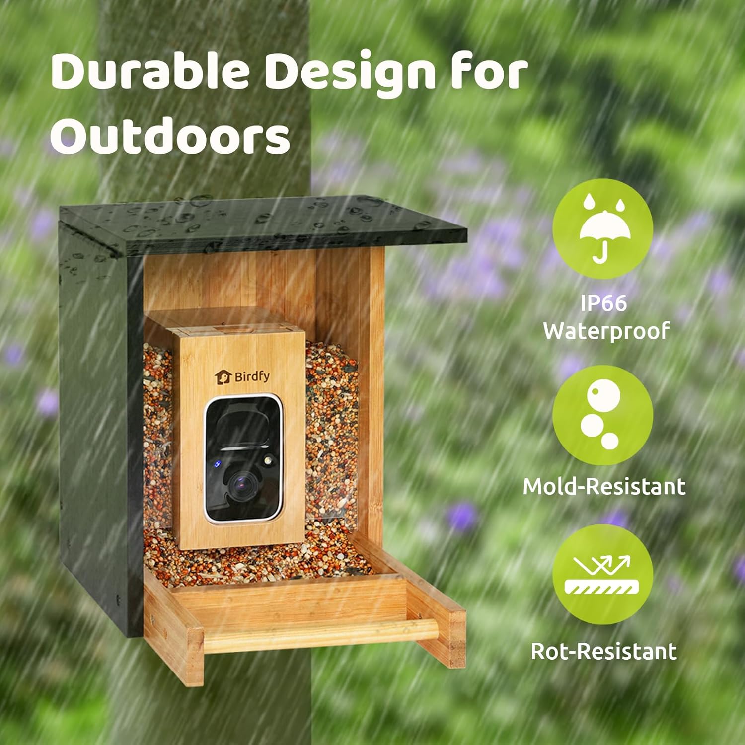 Smart Bird Feeder with Camera, - Watches Original recensione e prezzo