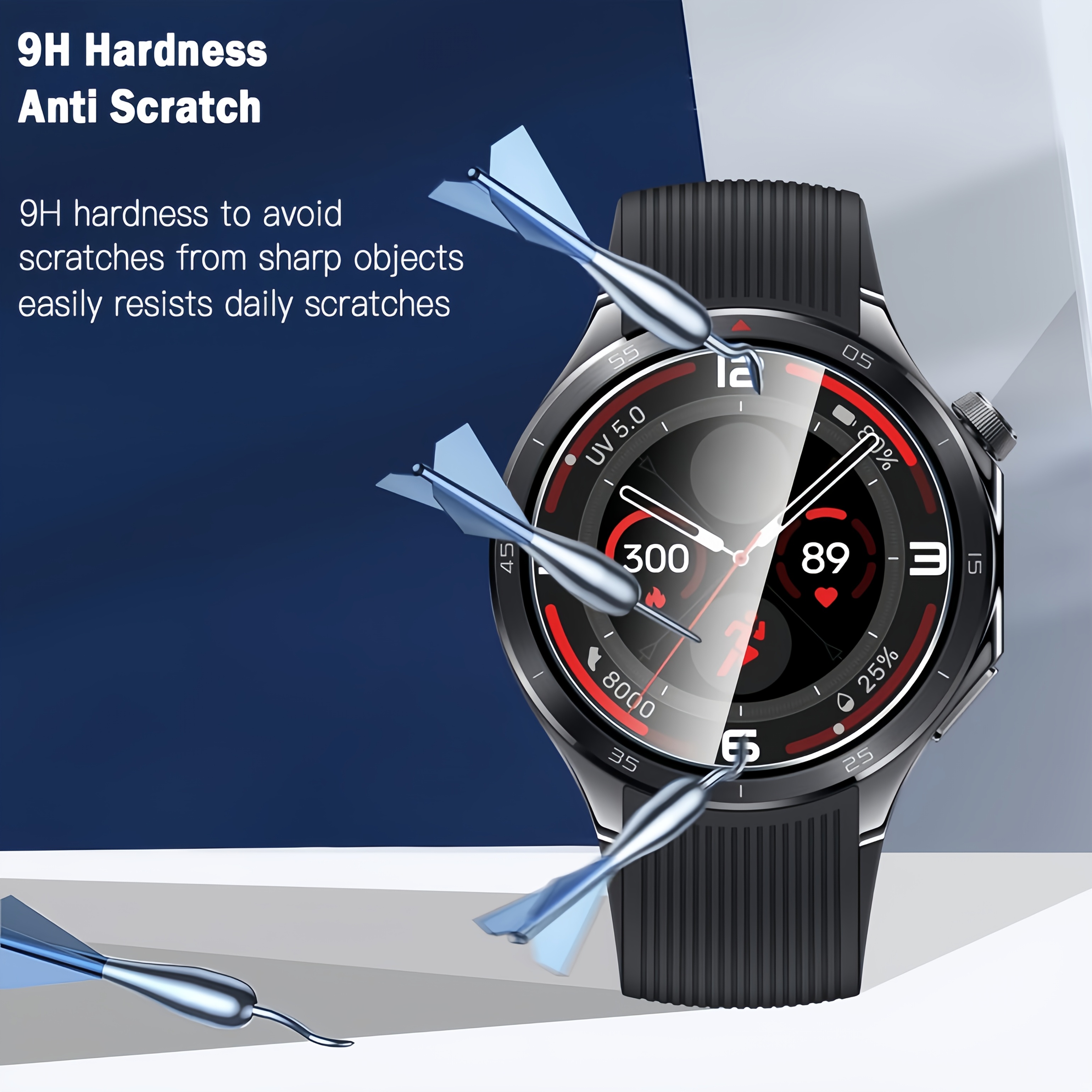 3PCS 9H Tempered Glass Screen  - Smartwatch Oneplus Watches recensione e prezzo