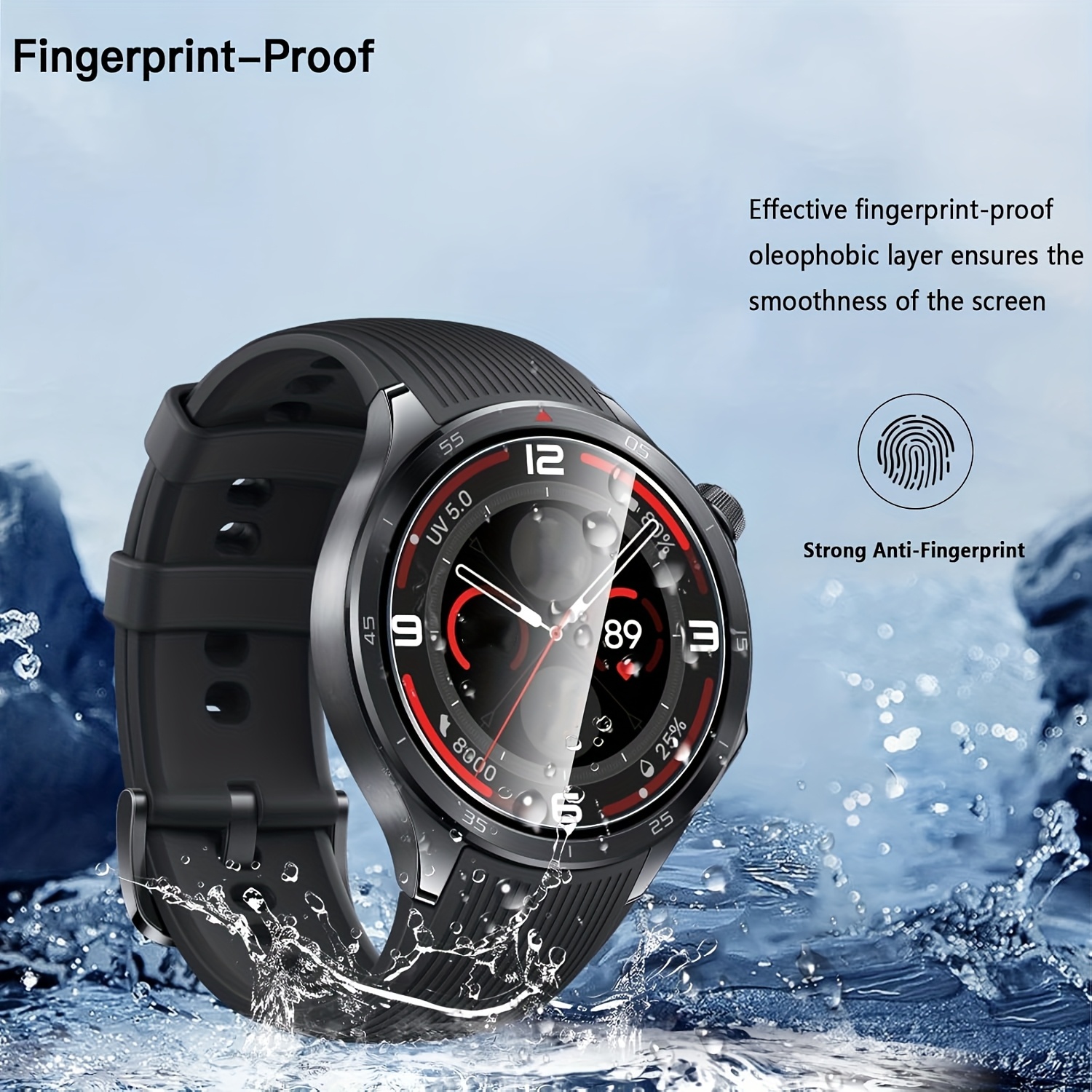 3PCS 9H Tempered Glass Screen  - Smartwatch Oneplus Watches recensione e prezzo