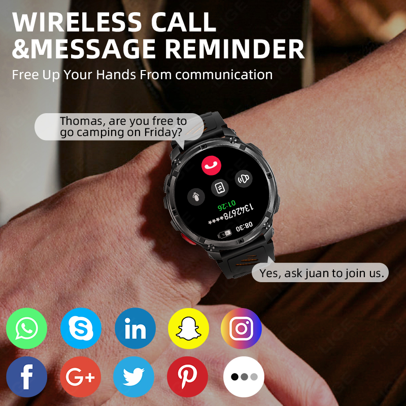 LIGE Smart Watch 2026 Hot Sale - Smartwatch Watches For Sale recensione e prezzo