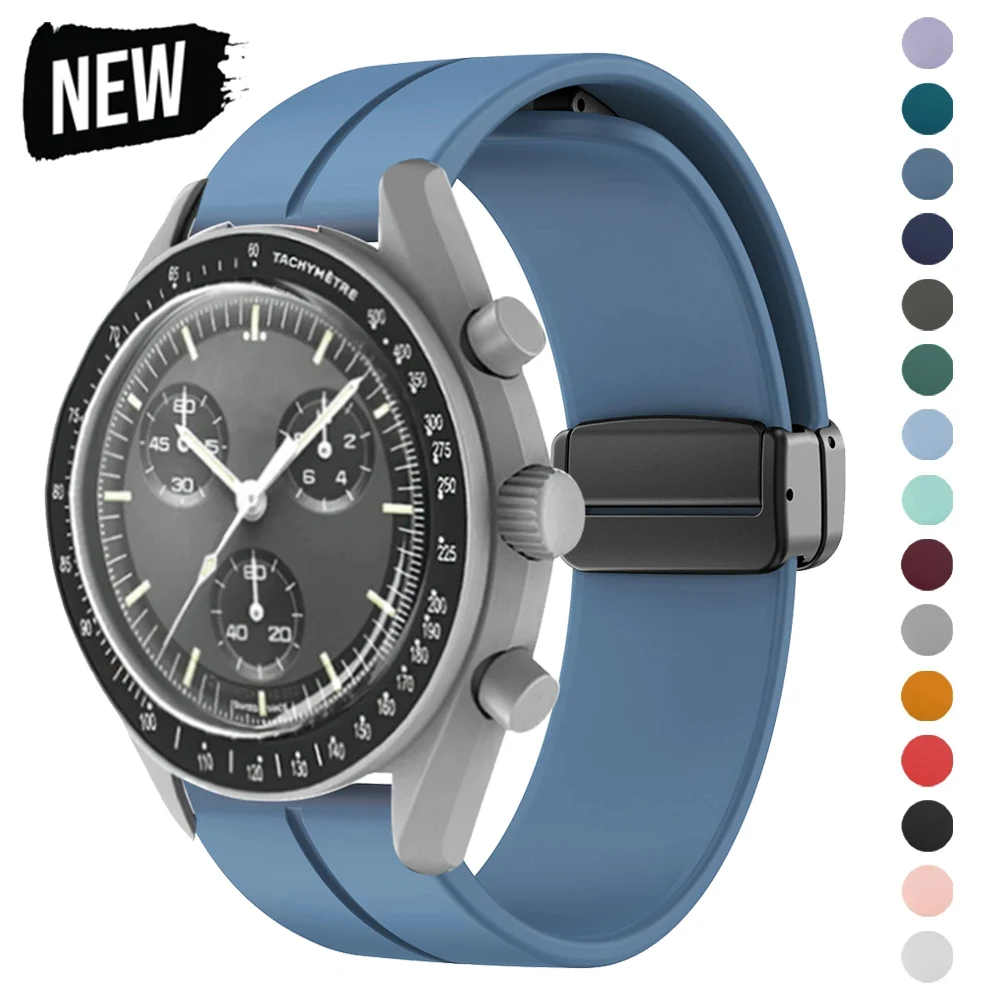 Silicone Strap For Omega X Swa - Watches Omega recensione e prezzo