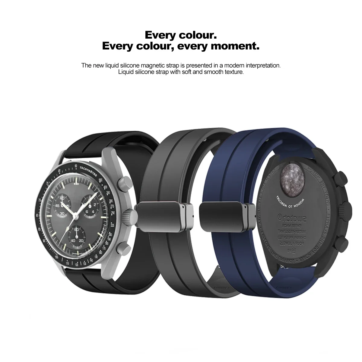 Silicone Strap For Omega X Swa - Watches Omega recensione e prezzo
