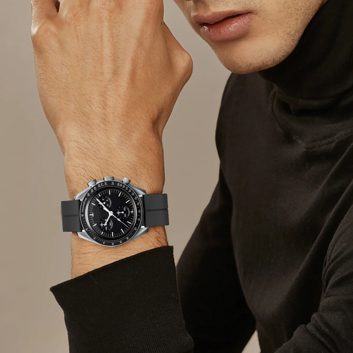 Silicone Strap For Omega X Swa - Watches Omega recensione e prezzo