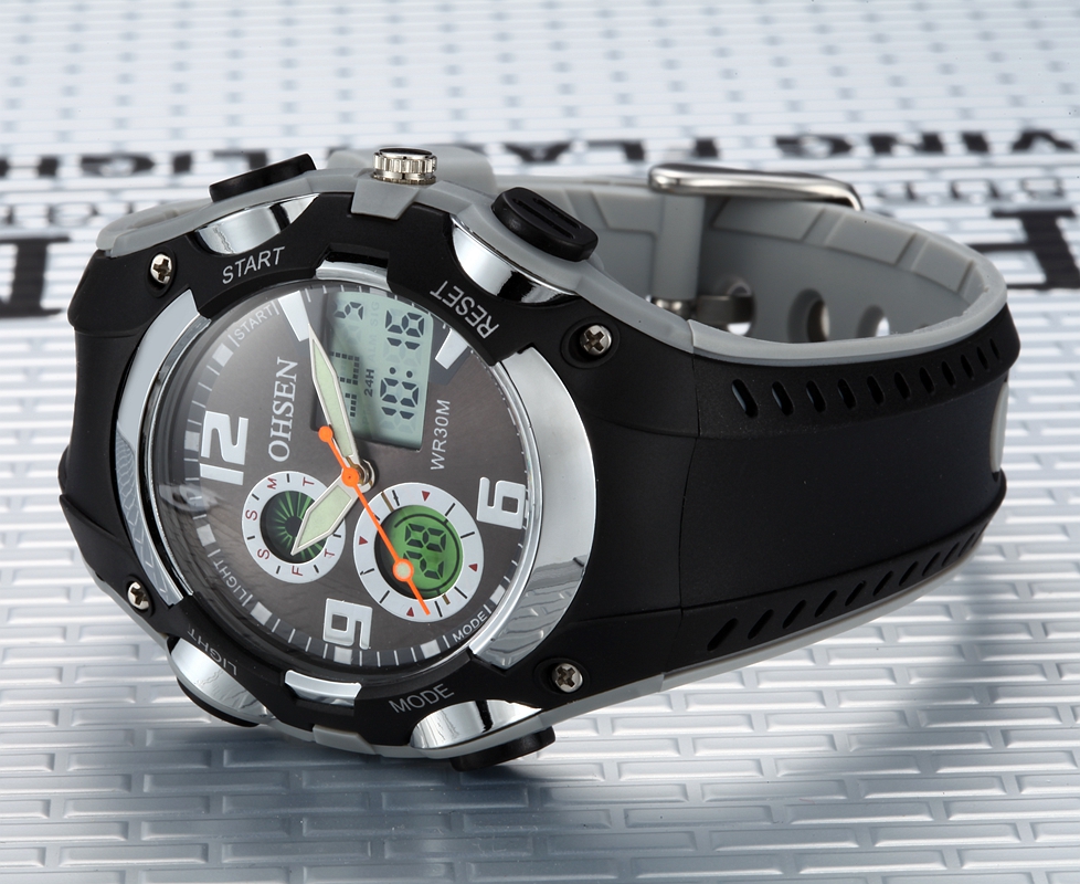 Original OHSEN Digital quartz  - Chronograph Sport Watch recensione e prezzo